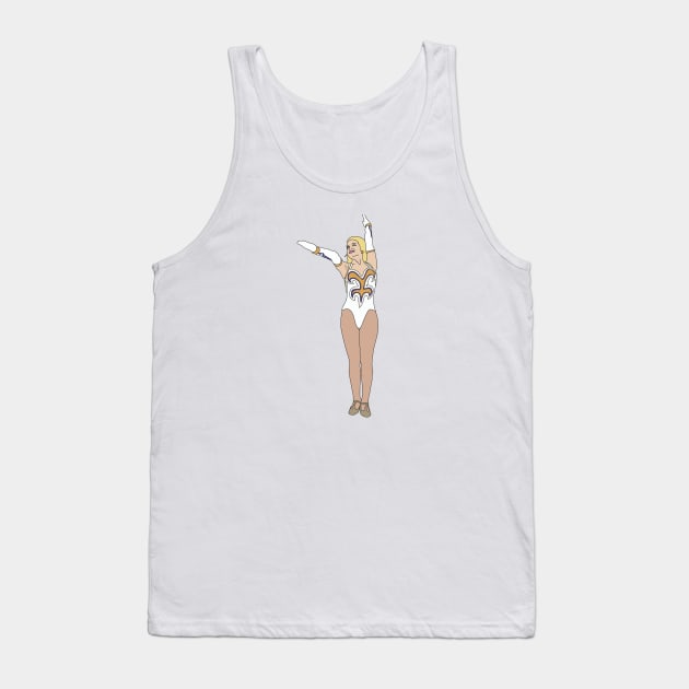 Louisiana State Golden Girl Tank Top by SLAG_Creative